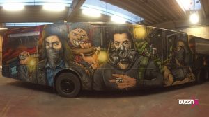 Graffiti russebuss 2019