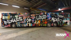 Crank it loud romerike russebuss graffiti
