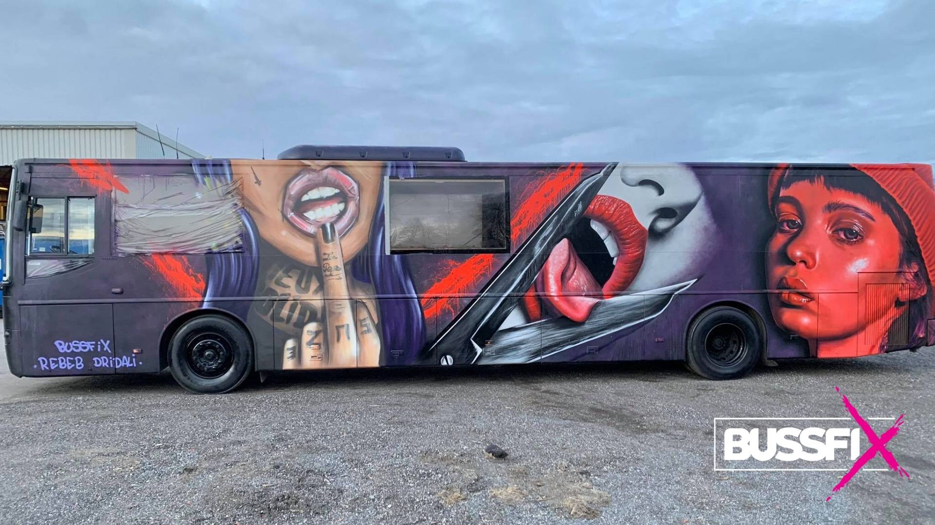Graffiti kjøpe russebuss Nice for what 2020