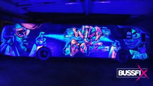 UV Graffiti russebuss Wild Boyz 2020
